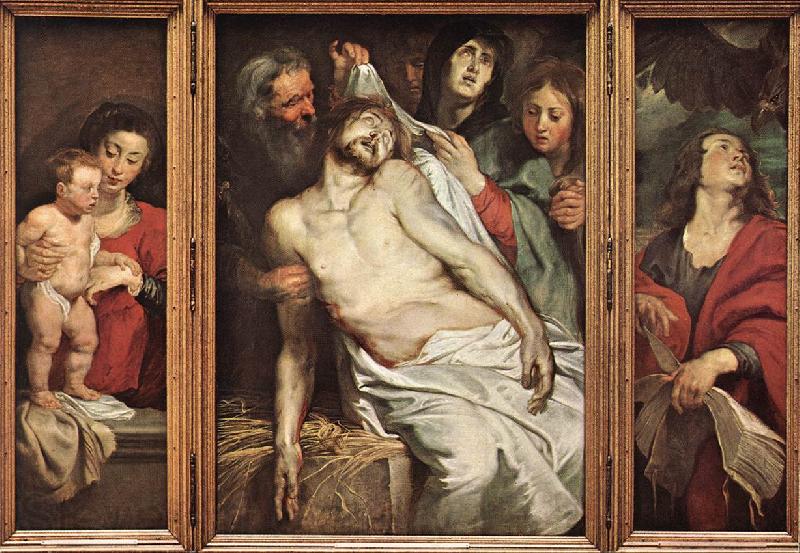 RUBENS, Pieter Pauwel Lamentation of Christ Spain oil painting art
